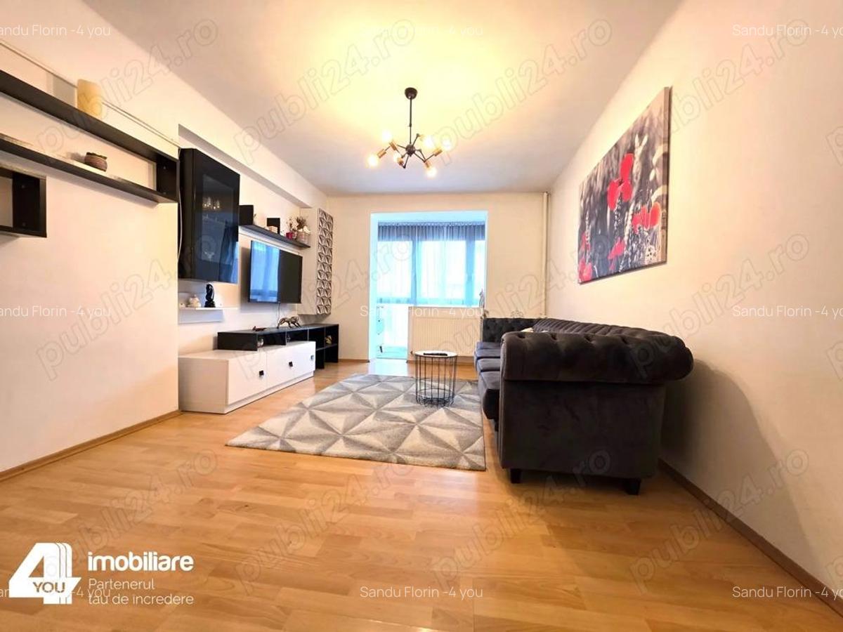 Apartament 3 camere Central 88 mp et.3 termoteca renovat utilat - 3