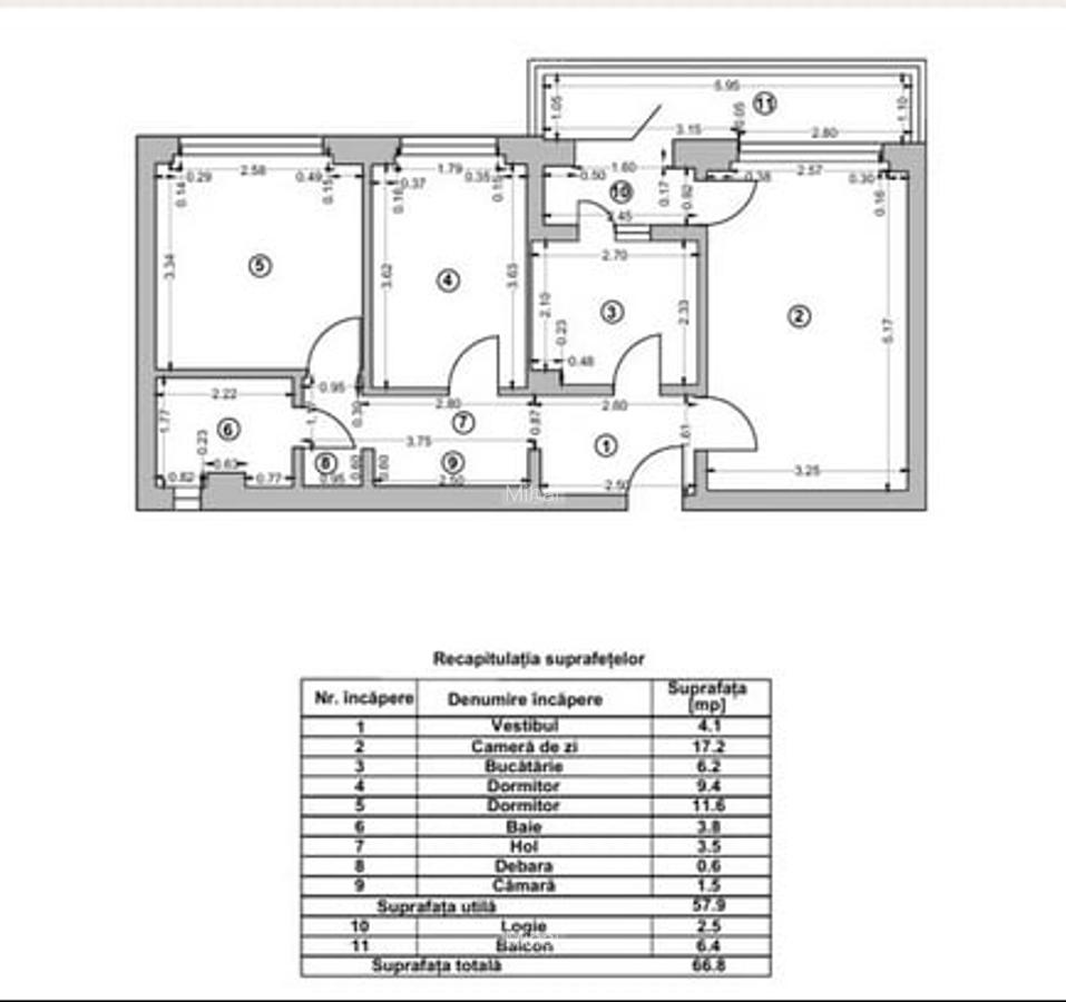 Pantelimon,Parcul Morarilor,bl.reabilitat,et.2/10,DECOMANDAT, 2 balcoane,Liber - 10