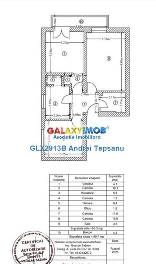 APARTAMENT 3 CAMERE | PARCUL CIRCULUI - 8