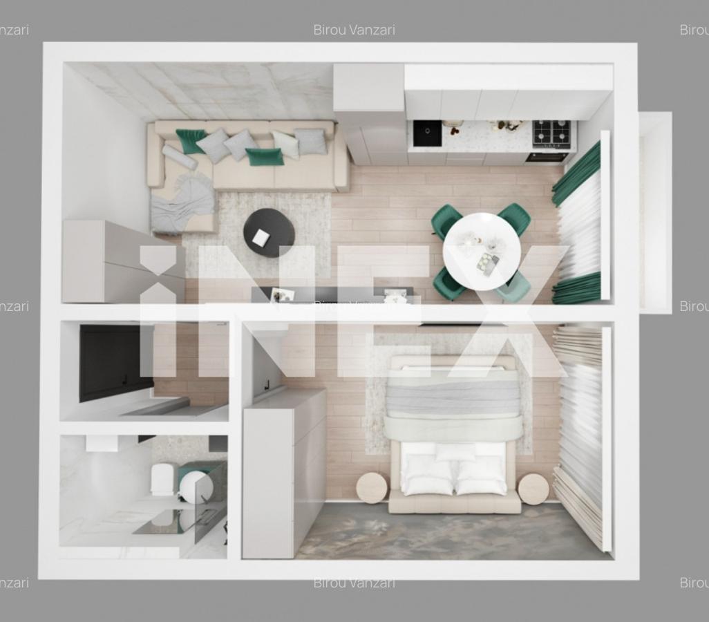 Apartament 2 camere Pitesti | Zona Stadion - 1