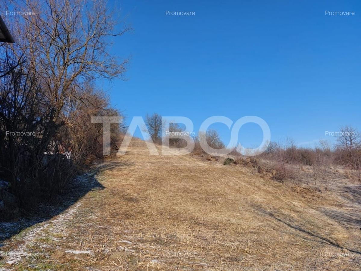 Teren intravilan 791 mp utilitati langa parcela front 13 m Cisnadie - 3