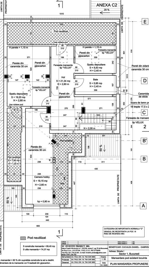 Casa Presei-Damaroaia,P+E+M,zona verde,aerisita,casa luminoasa,strada linistita - 17