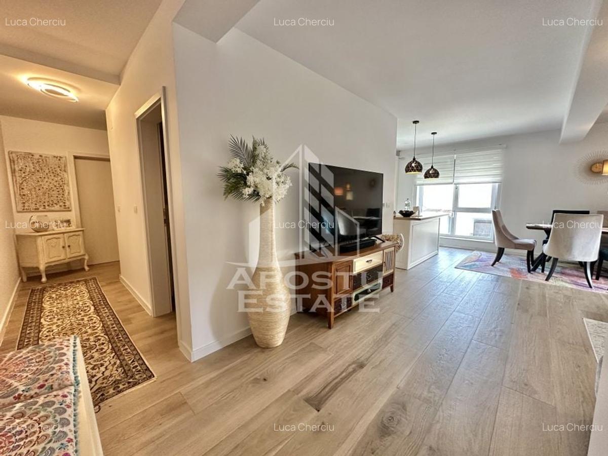 Penthouse cu 3 camere si 2 bai, complet mobilat si utilat in Giroc. - 4