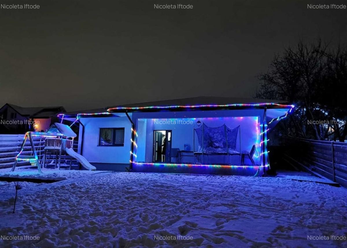 Casa parter, 4 camere, 2 bai, mobilata cu 450 mp teren  in zona Valea Lupului - 2