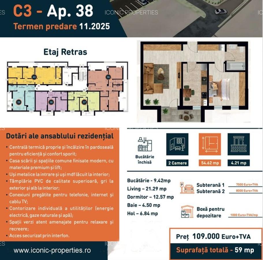 Ultimele apartamente disponibile, investitie sigura,  zona de top ! - 12