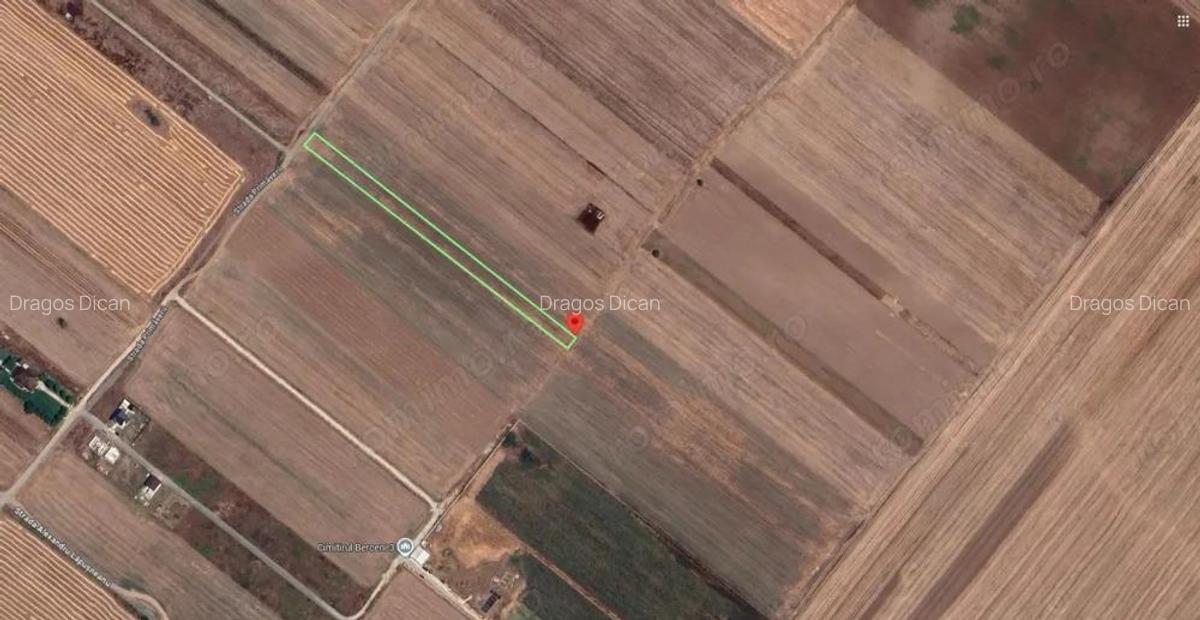 Teren Extravilan In Rate Primaverii Com. Berceni | 2585mp | #EG45 - 1