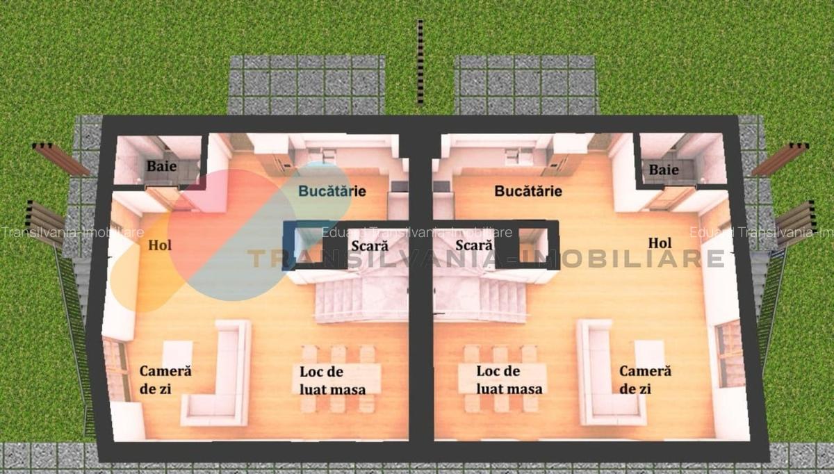Unitate Duplex, 120 Mp Utili, Cu 2 Garaje, Pompa de caldura si panouri solare - 6
