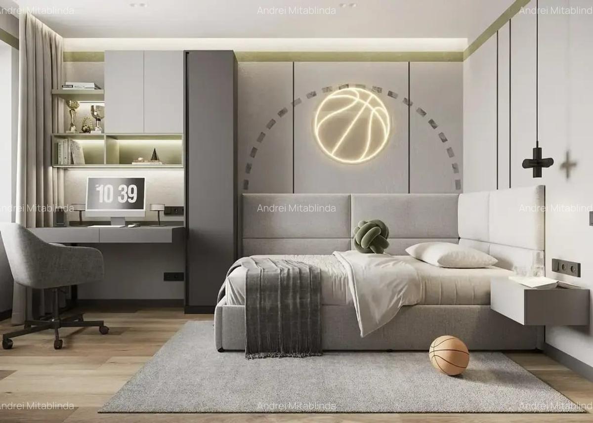 Apartament cu 3 camere decomandat în Titan - 5