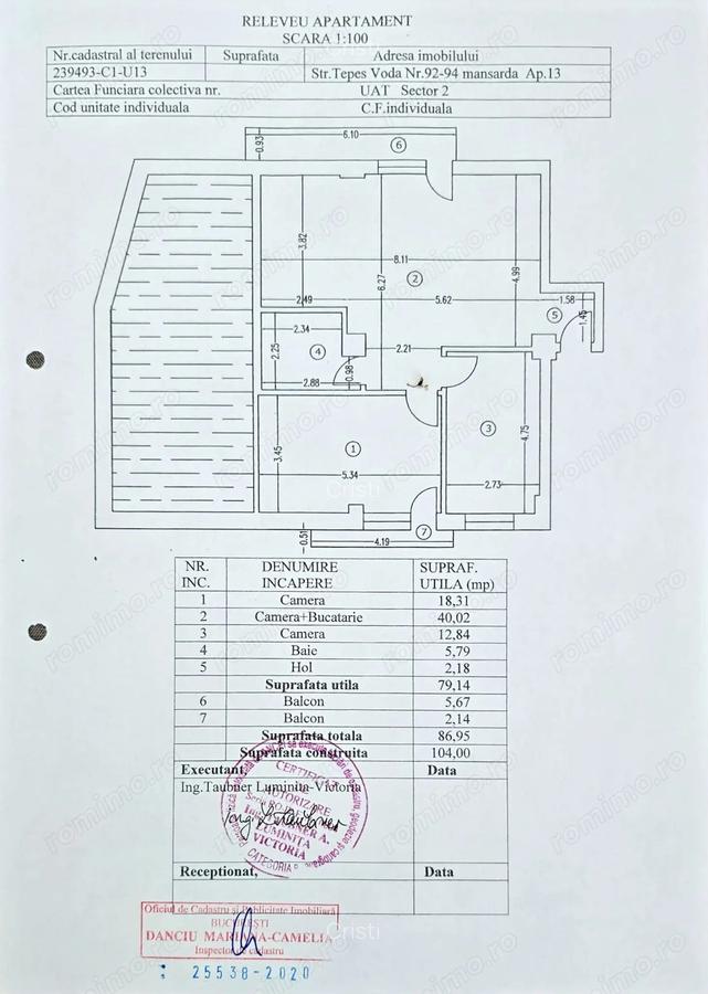Apartament 3 camere etaj 3 mansarda, bloc nou Str.?epe? Voda, Sector 2 - 7