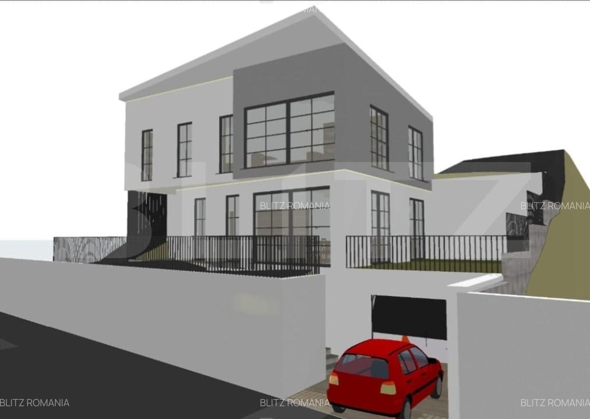 Casa individuala cu 4 camere, garaj, 180 mp, panorama deosebita, zona Vivo - 3