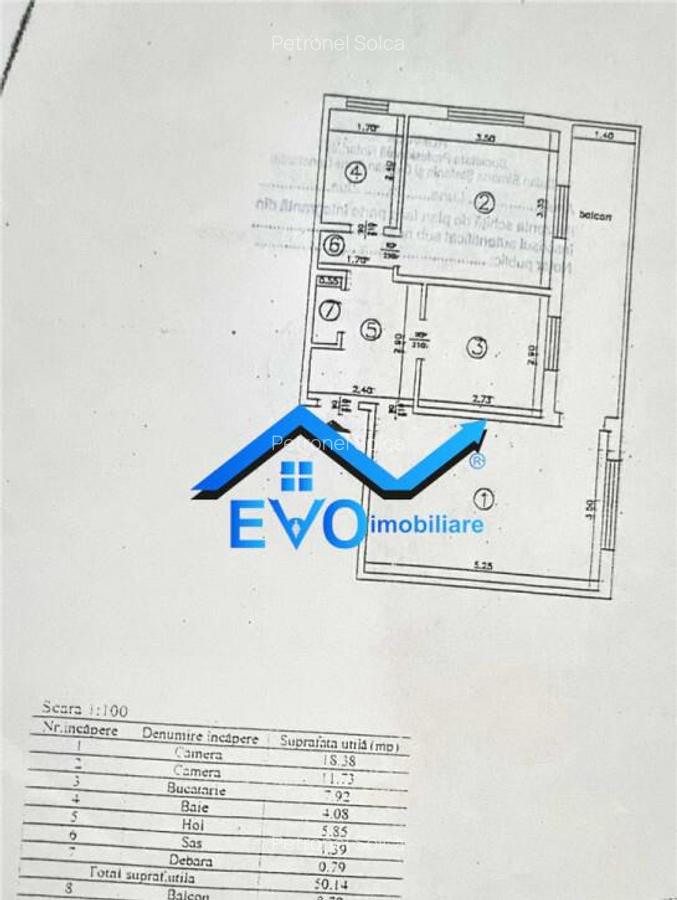 Apartament 2 camere, de , etajul 3 din 4, Nicolina, Belveder - 8