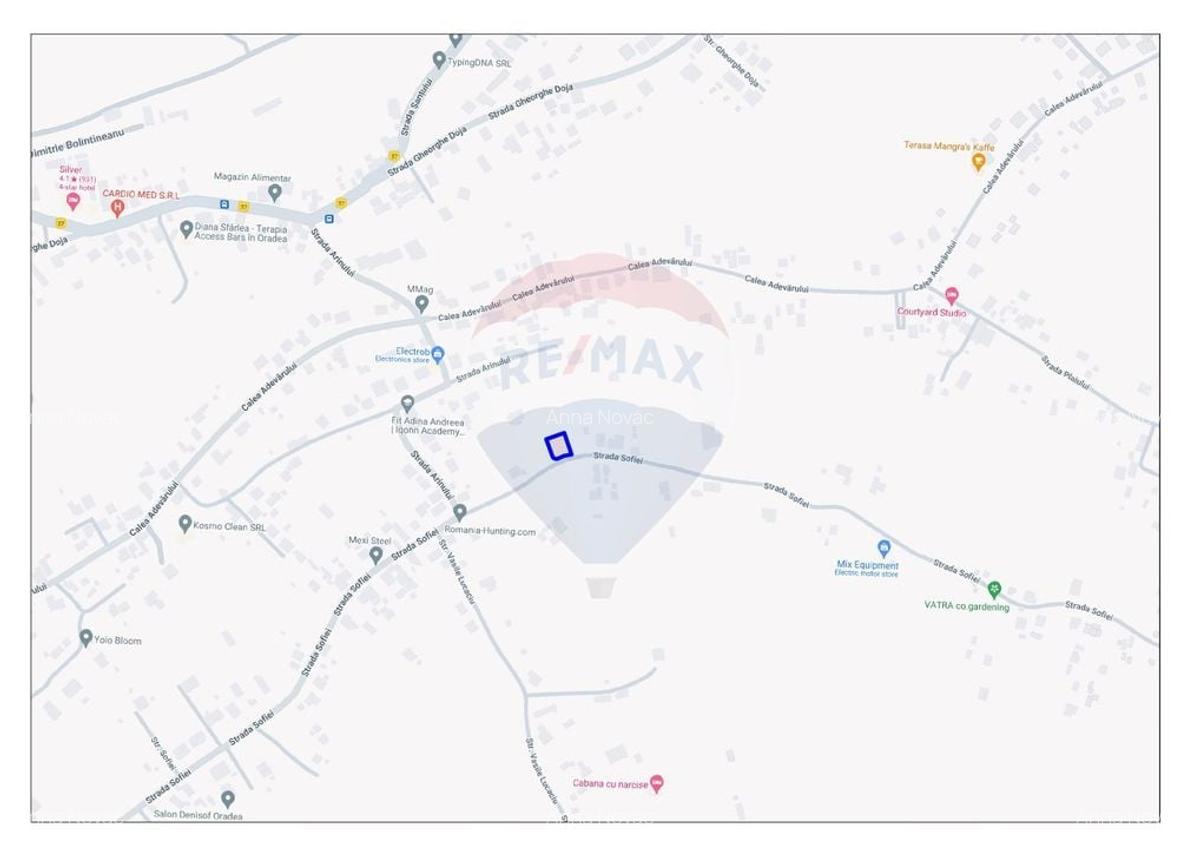 Teren de vanzare 632 mp zona Dealuri Oradea, Strada Arinului - 2