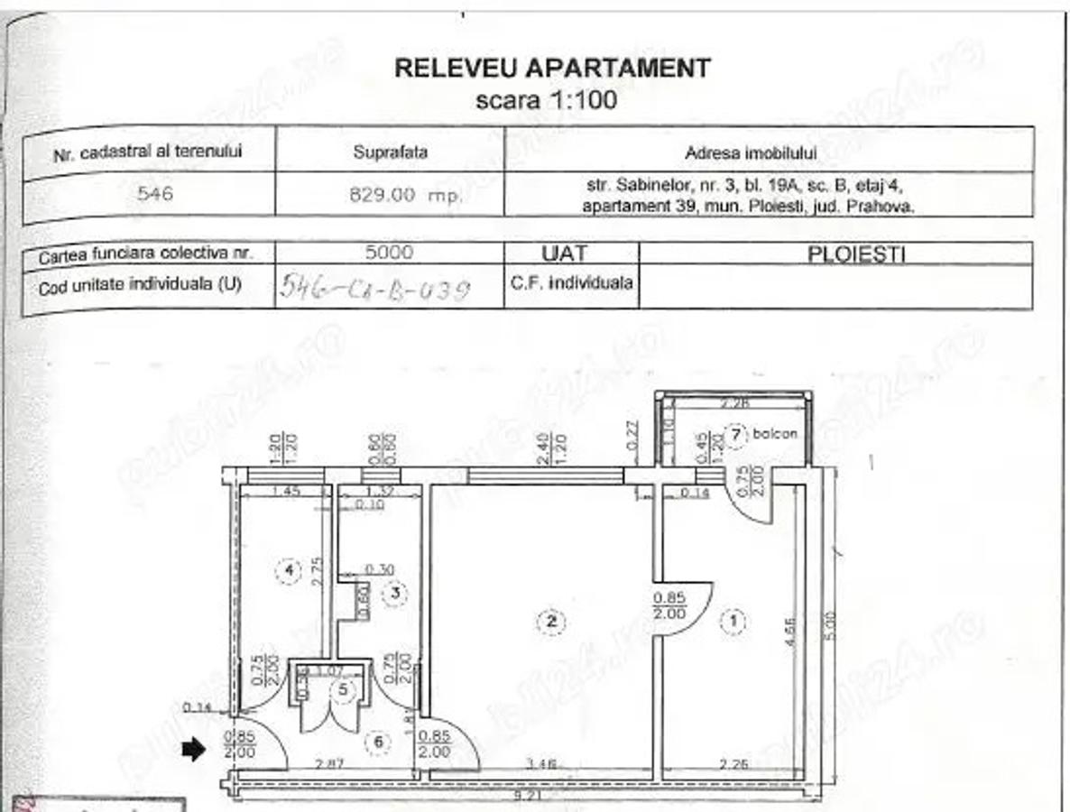 Vand apartament 2 camere nedecomandat - 7