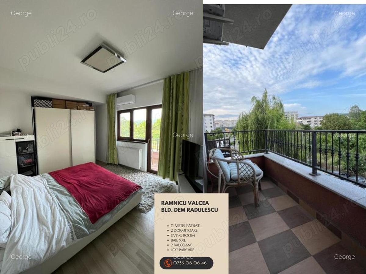 Apartament |3 camere|Dem Radulescu|71 mp| Loc Parcare | Etaj 2 4 - 8