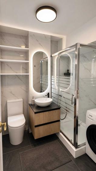 Apartament cu 2 camere, mobilat în Obor