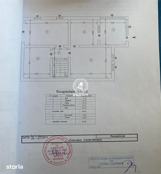 Casă cu 8 camere cu Teren 1172 Mp în Holboca