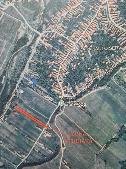 Teren de 1900 mp, în Tărlungeni