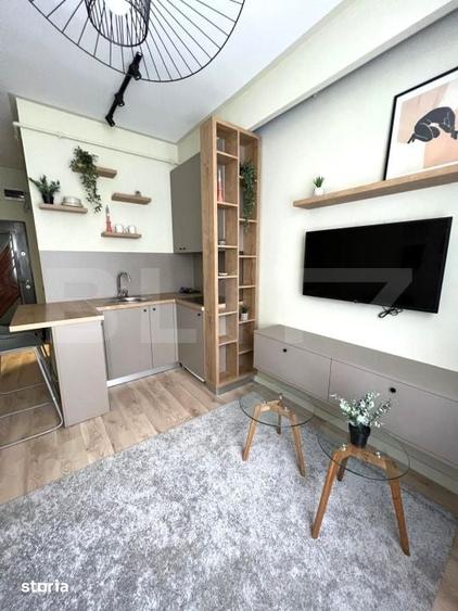 Apartamnt cu o camera, 21 mp, complet renovat, zona Calea Floresti - 4