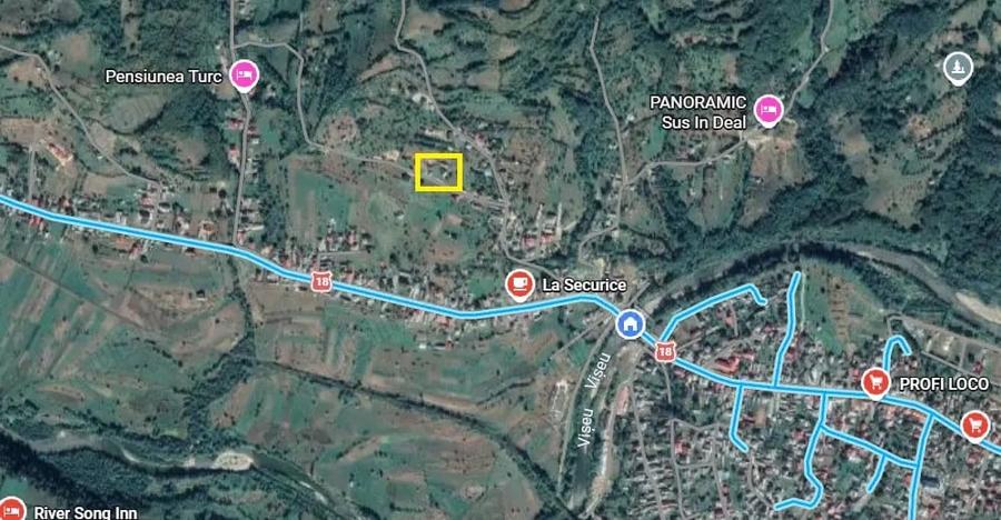 Casă cu Teren 516 Mp în Vișeu de Jos
