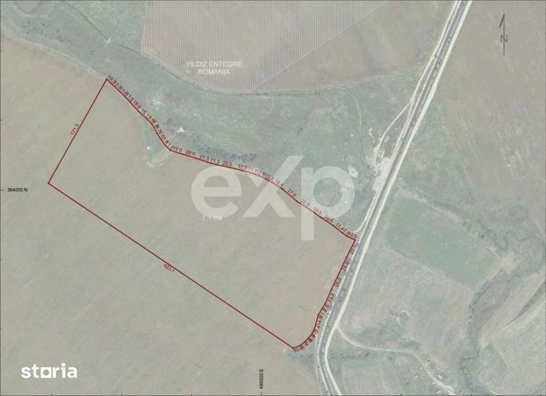 Teren intravilan 71.000 mp de vanzare Oarja, Arges | Autostrada - 3