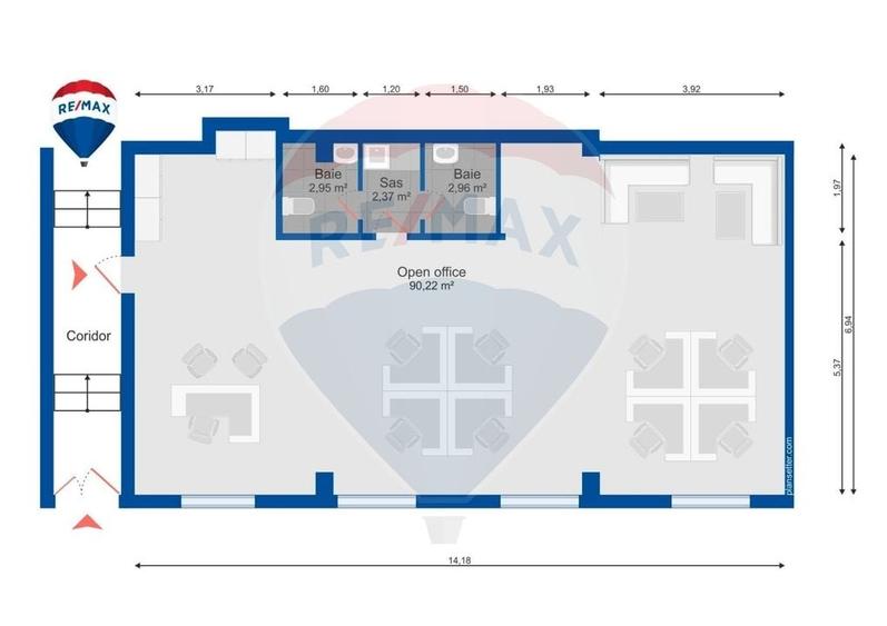 Spațiu comercial open space de vânzare, 102 mp, ultracentral, Oradea - 3