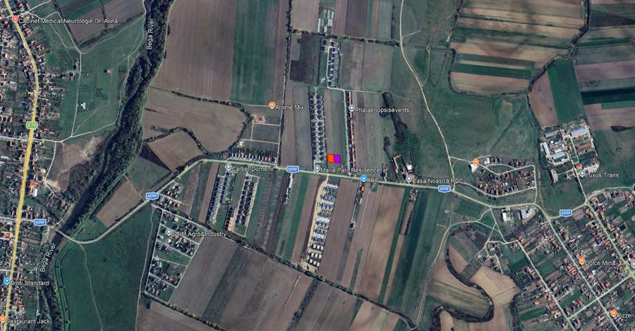 Teren Construcții intravilan de 754 mp, în Bucovăț (Remetea Mare)