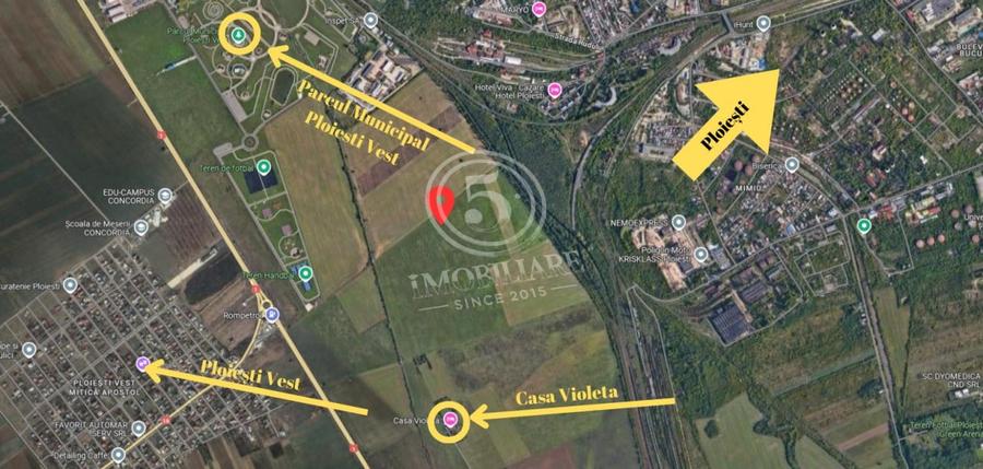 Teren Construcții intravilan de 25000 mp, în Vest