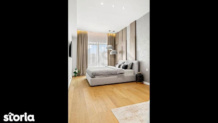 Apartament cu 3 camere, mobilat în Tei