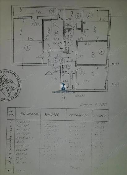 Apartament cu 4 camere decomandat în Apărătorii Patriei