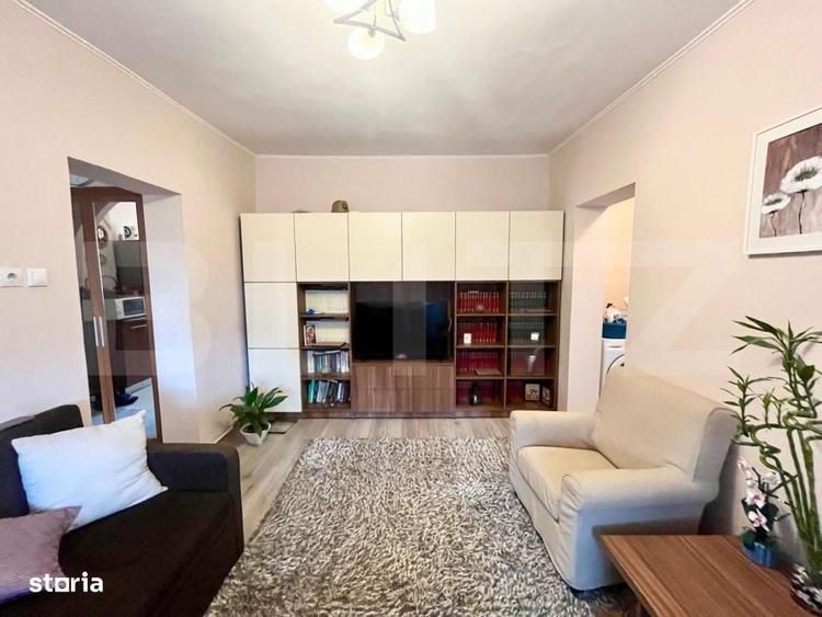 Apartament cu 3 camere semidecomandat în Ultracentral