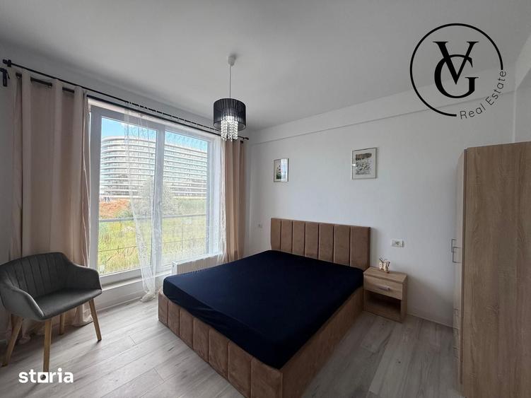 Apartament cu 2 camere semidecomandat în Nord