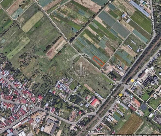 Teren agricol intravilan de 1400 mp, în Dorobanți 2