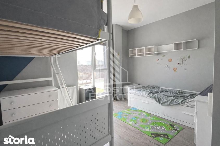 Apartament cu 3 camere, mobilat în Tipografilor