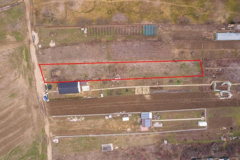 Teren Construcții intravilan de 1293 mp, în Cornetu