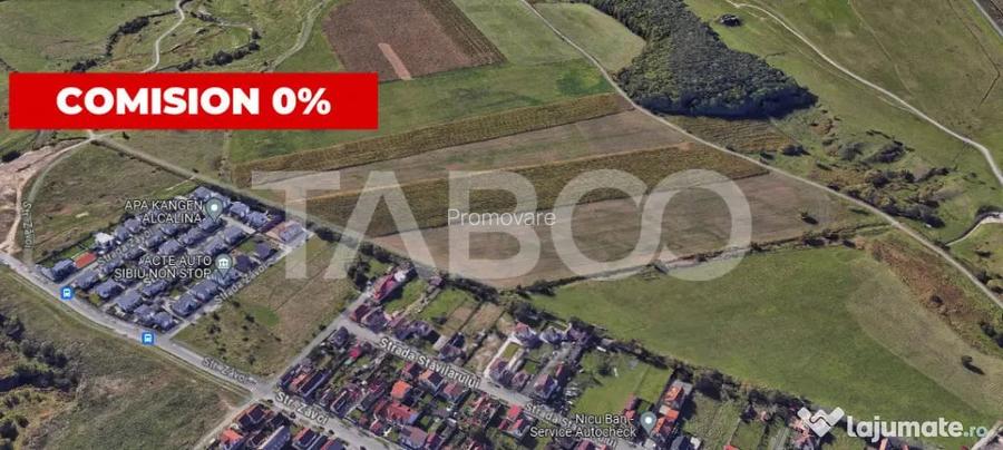Teren extravilan 4200 mp in Sibiu zona Turnisor - Sibiu (Sibiu)