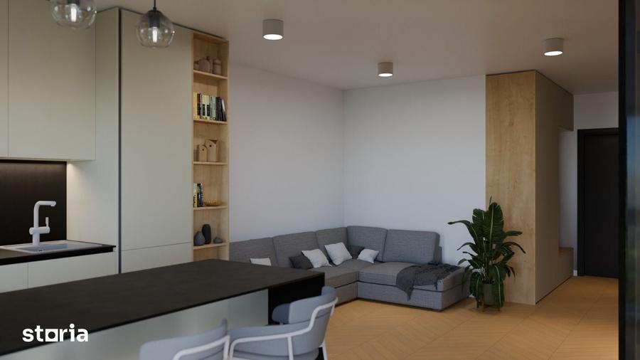 Apartament cu 2 camere semidecomandat în Central