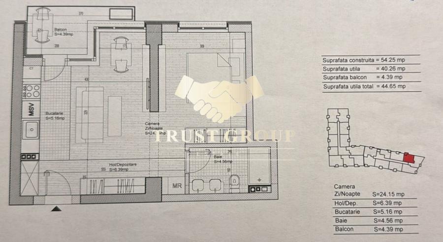 Apartament 2 camere Virtutii-Lujerului - bloc 2022 - 9