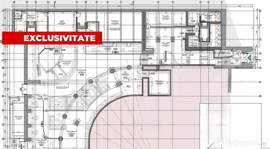 Spațiu comercial, de 920 mp, în Central