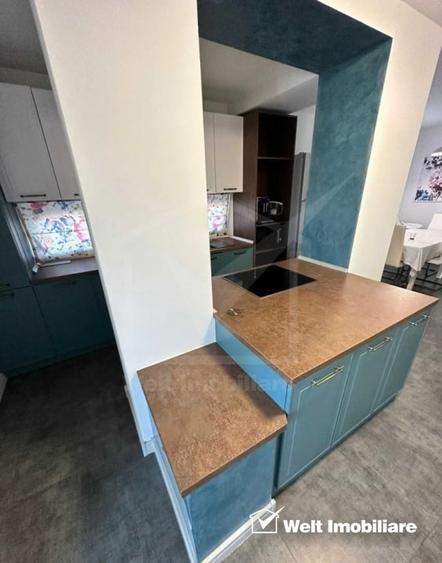 Apartament cu 5 camere decomandat, mobilat în Borhanci