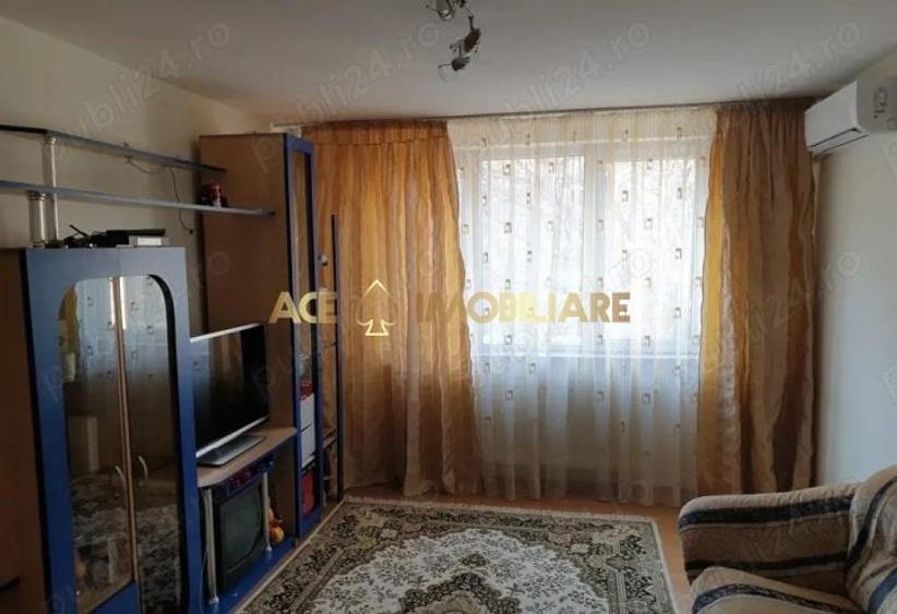Apartament cu 2 camere semidecomandat, mobilat în Brâncoveanu