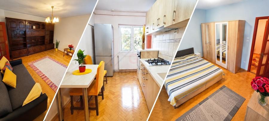 Apartament cu 2 camere decomandat, mobilat în Steaua