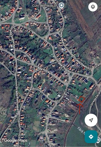 Teren Construcții intravilan de 800 mp, în Dezmir