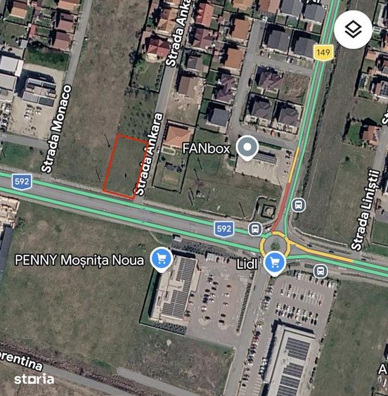 Spațiu comercial, de 1,099 mp, în Moșnița Nouă