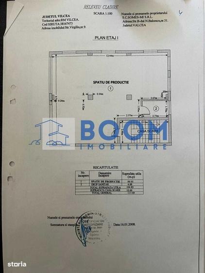 Spațiu comercial, de 287 mp, în Central