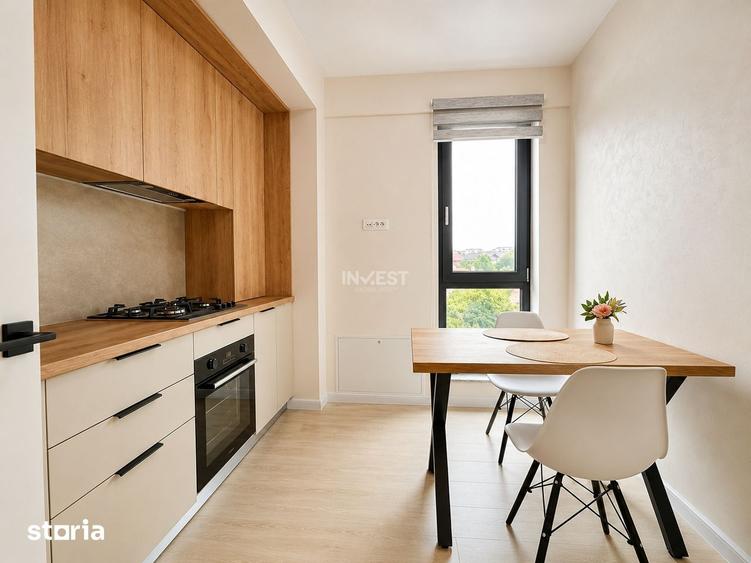 Apartament cu 2 camere decomandat, mobilat în Valea Lupului