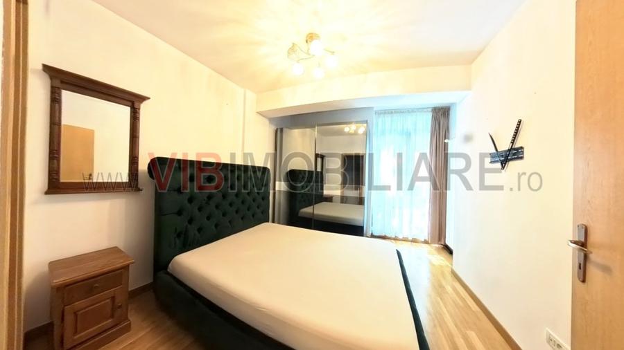 Apartament cu 3 camere semidecomandat, mobilat în Arcul de Triumf