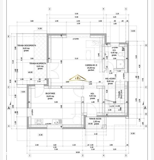 Casă cu 4 camere cu Teren 600 Mp în Valea Lupului