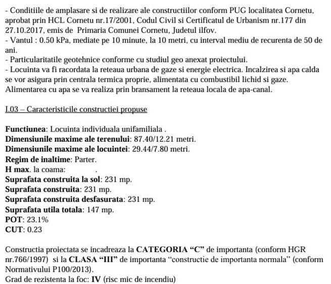 Teren Construcții intravilan de 1000 mp, în Cornetu