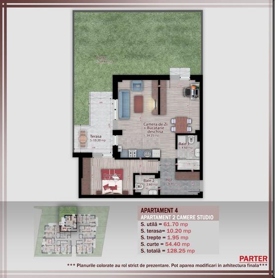Apartament cu 2 camere decomandat în Theodor Pallady