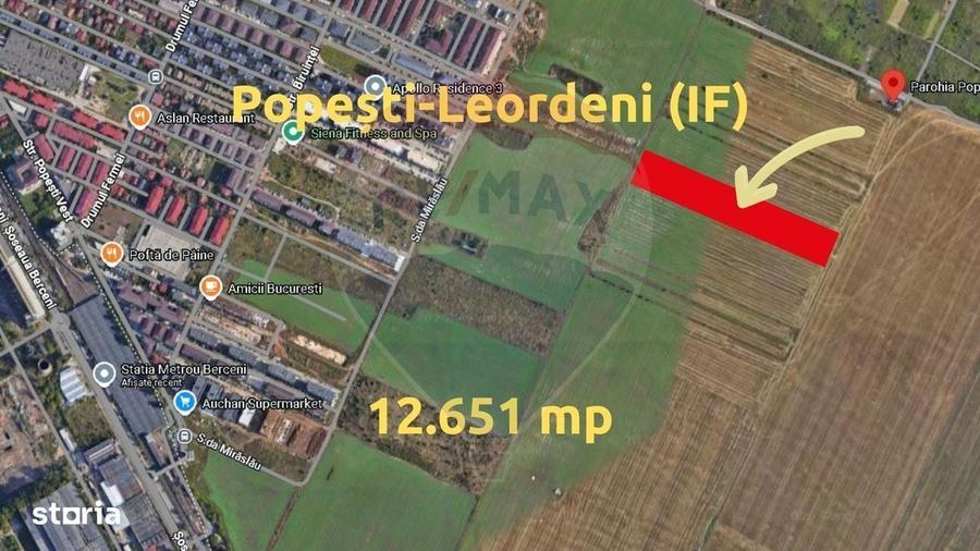 Teren 12.651 mp langa Metrou Berceni | Perfect Dezvoltare Rezidentiala - 12